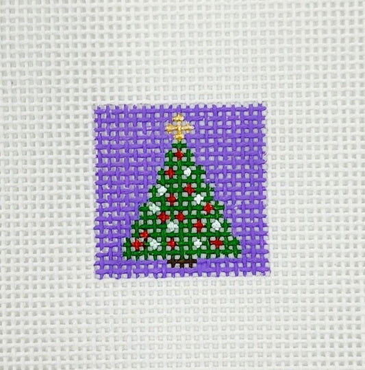 513 - Christmas Tree 1 Inch Square