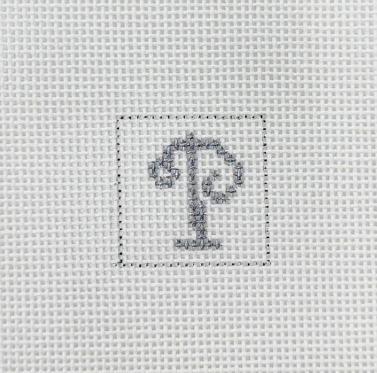 Letter P 1 Inch Square