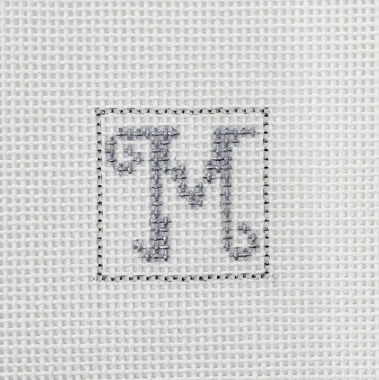 Letter M 1 Inch Square