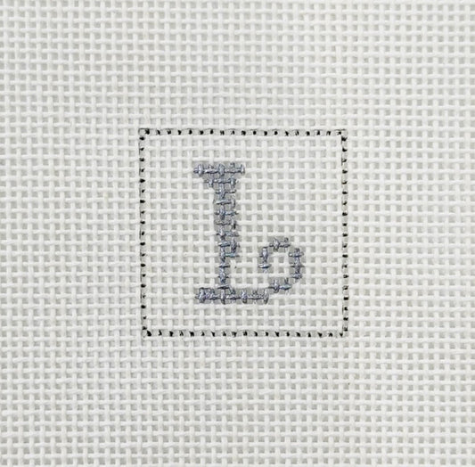 Letter L 1 Inch Square