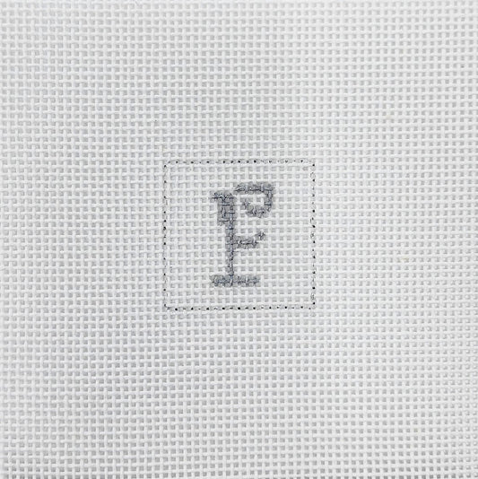 Letter F 1 Inch Square