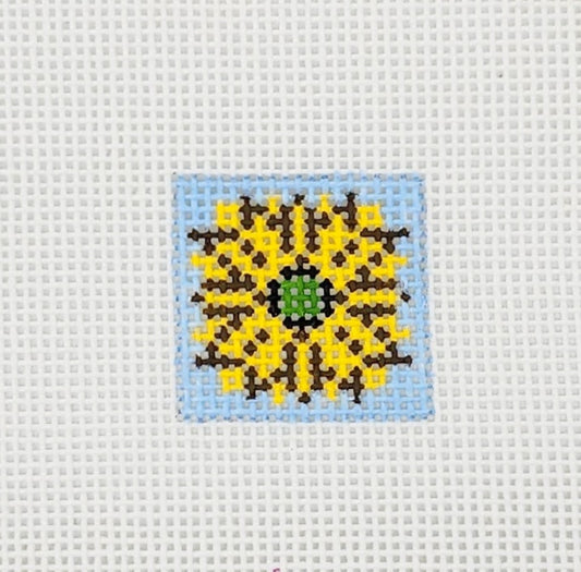 601 - Sunflower 1 inch Square