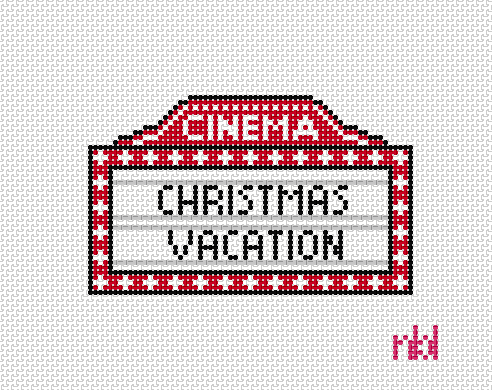 2127NBL - Christmas Vacation Marquee