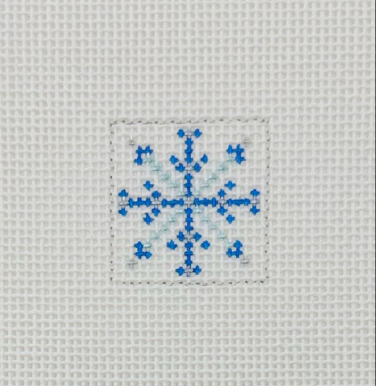 514 - Snowflake 1 Inch Square