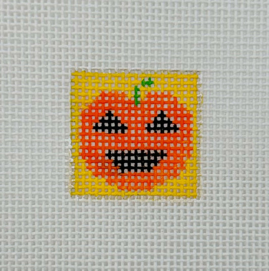 528 - Jack O' Lantern 1 Inch Square