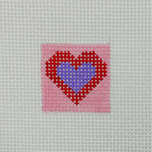 522 - Heart 1 Inch Square