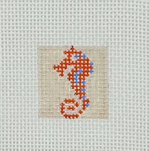 533 - Seahorse 1 Inch Square