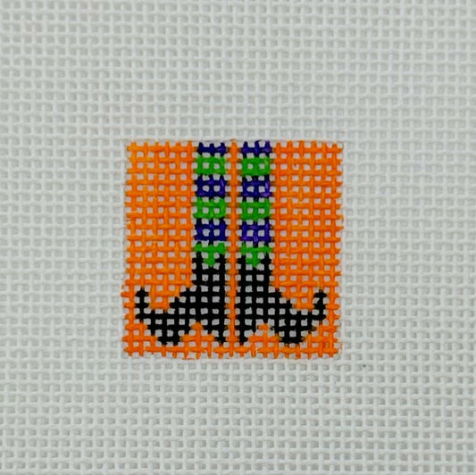 530 - Witch Boots 1 Inch Square