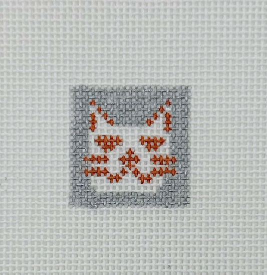 551OKS - Orange Kitty 1 Inch Square