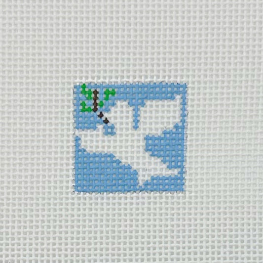 559 - Dove 1 Inch Square