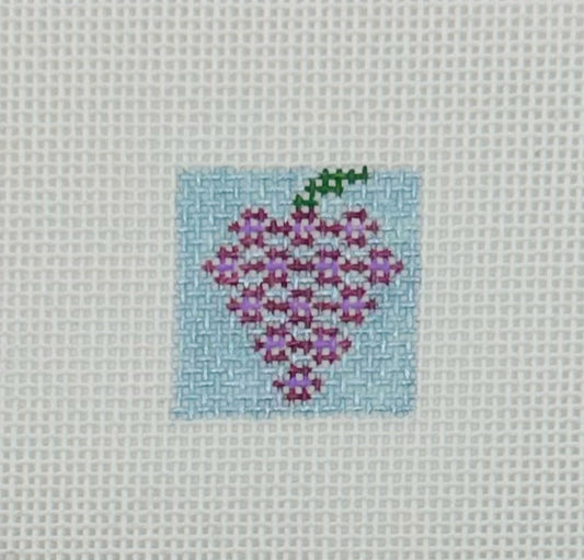 565 - Purple Grapes 1 Inch Square