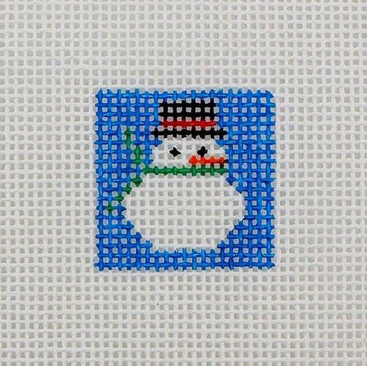 506 - Snowman 1 Inch Square